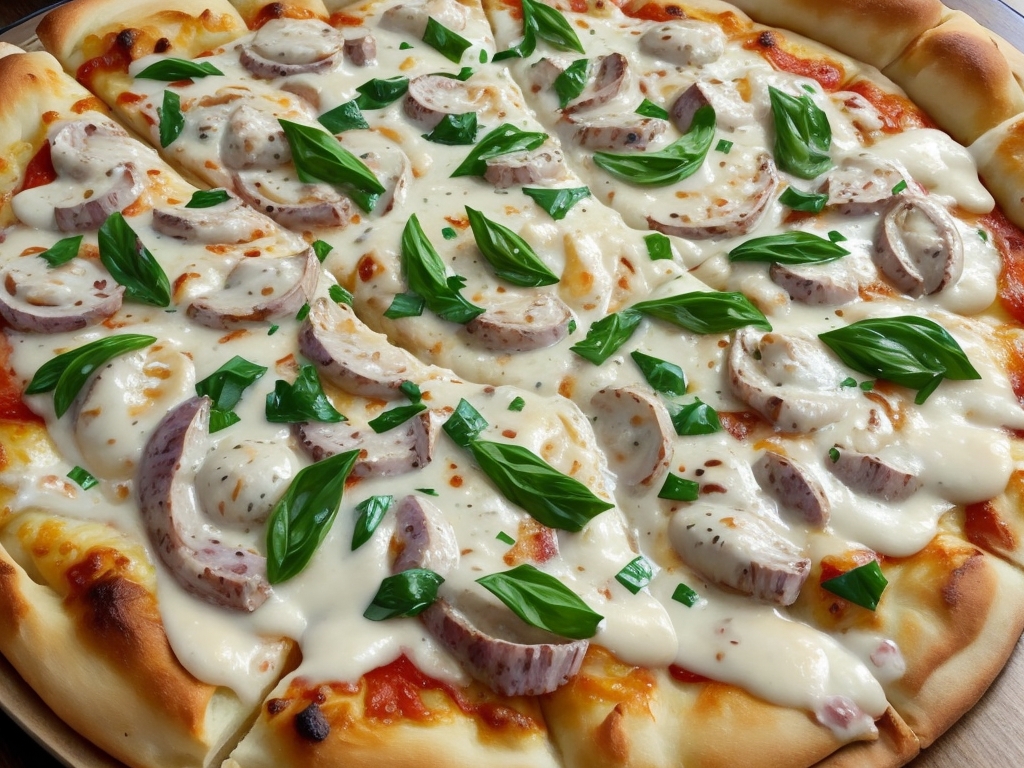 creamy garlic sauce for pizza