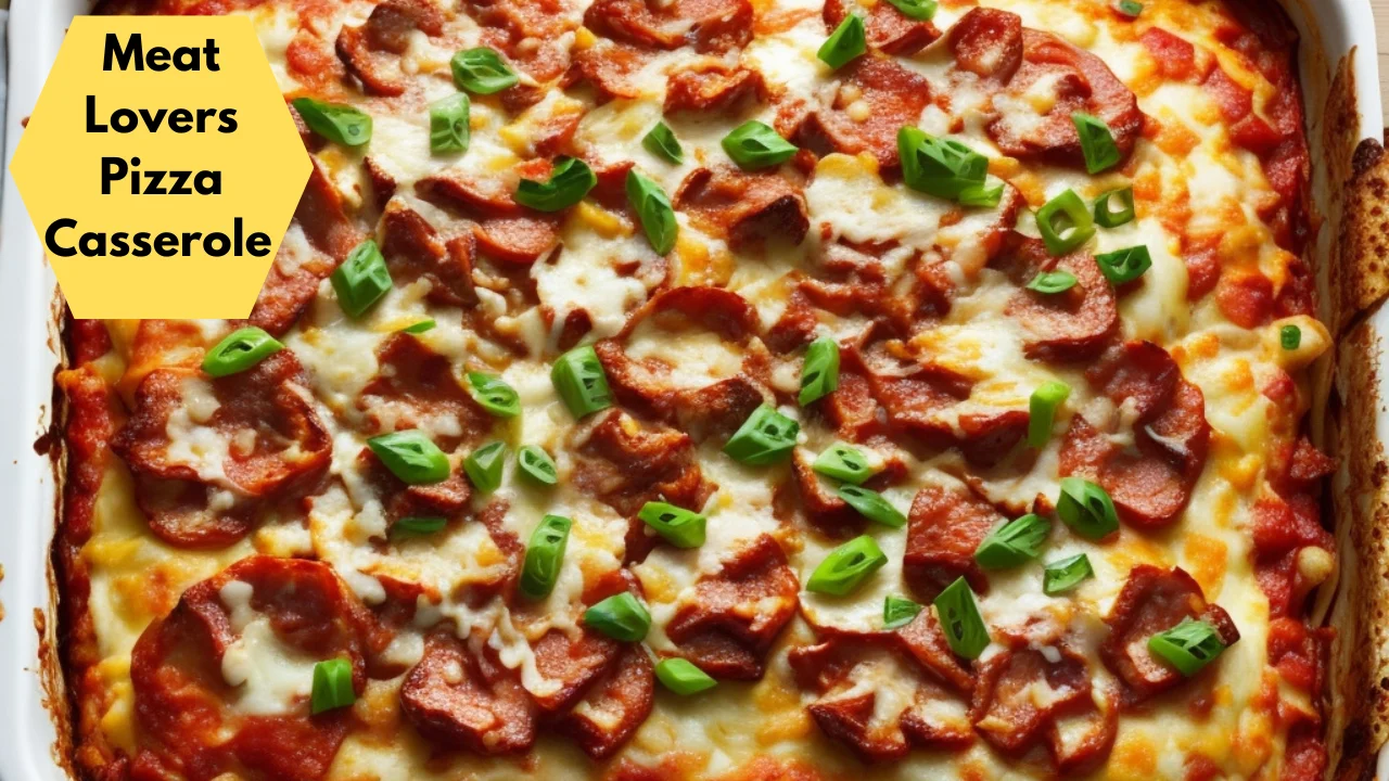 Meat Lovers Pizza Casserole recipe