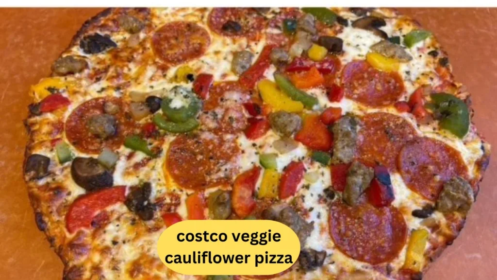 Costco Veggie Cauliflower Pizza