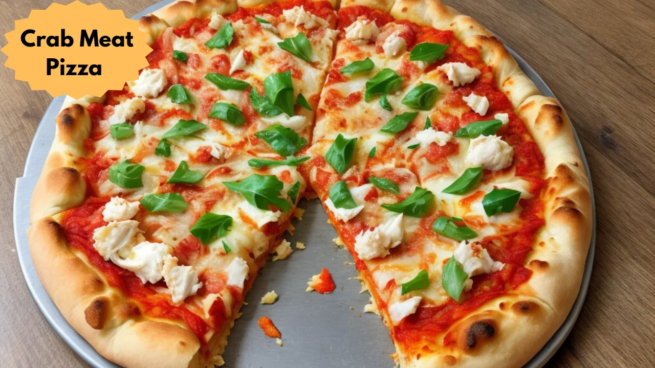 Crab Meat Pizza