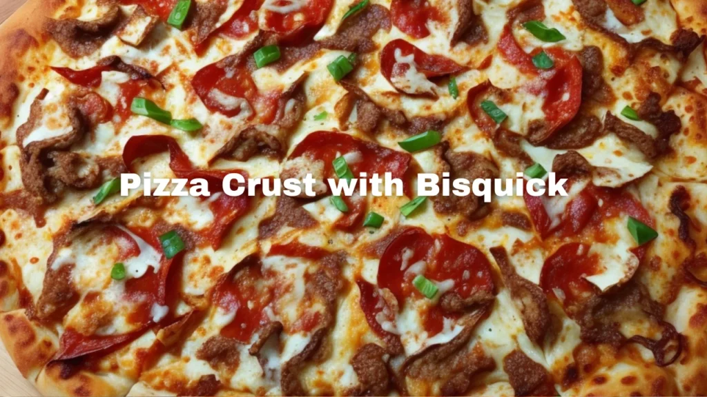 how to make pizza crust with bisquick