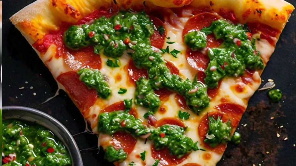 Chimichurri Tomato Pizza Italian Recipe