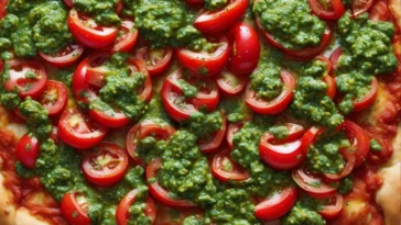 Tomato Halves Chimichurri Recipe for Pizza