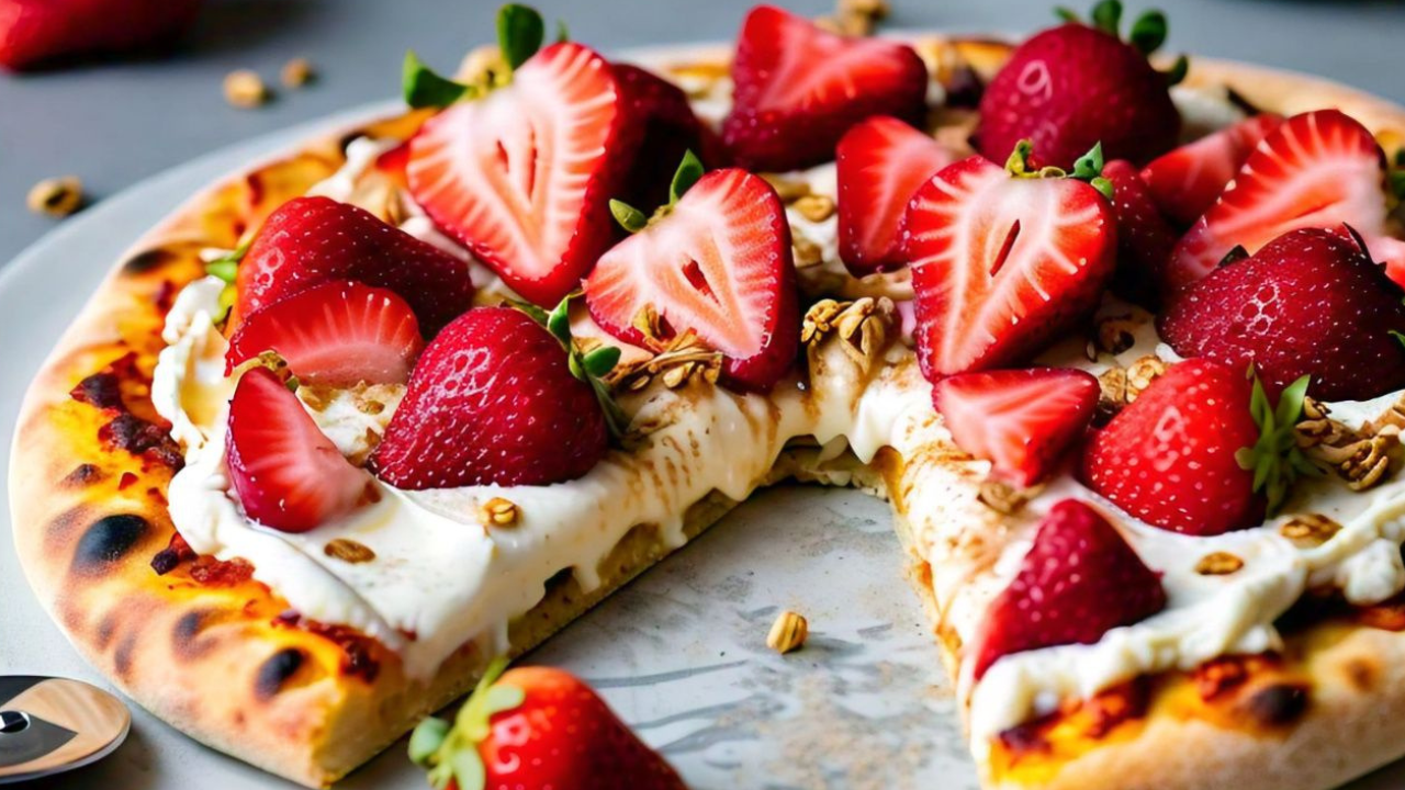 sweet breakfast pizza