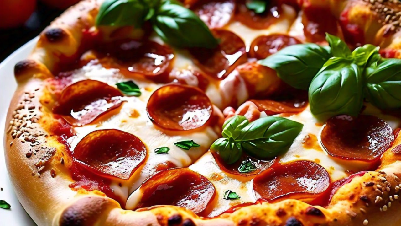 Pepperoni Bagel Pizza