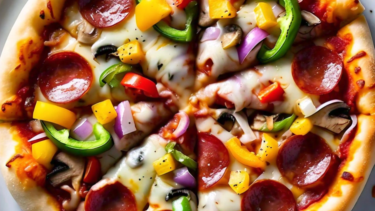 Quick Microwave Pizza