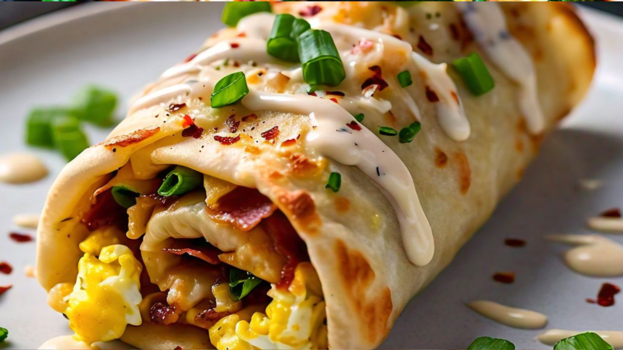 Breakfast Pizza Roll-Ups