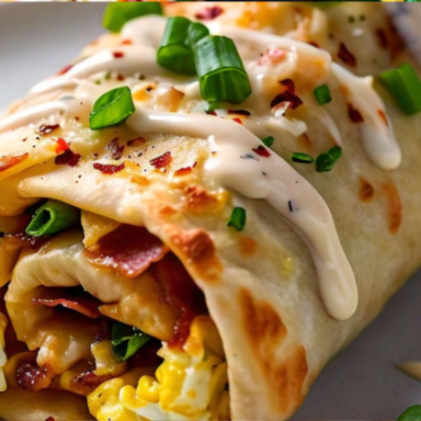 Breakfast Pizza Roll-Ups