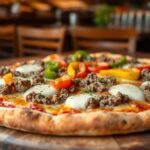 Beef vs Philly Steak Pizza