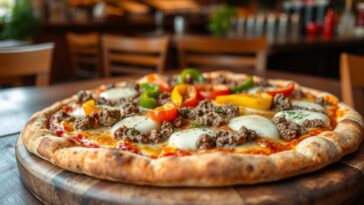 Beef vs Philly Steak Pizza