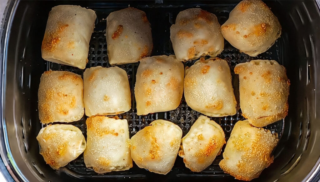 how to air fry pizza rolls