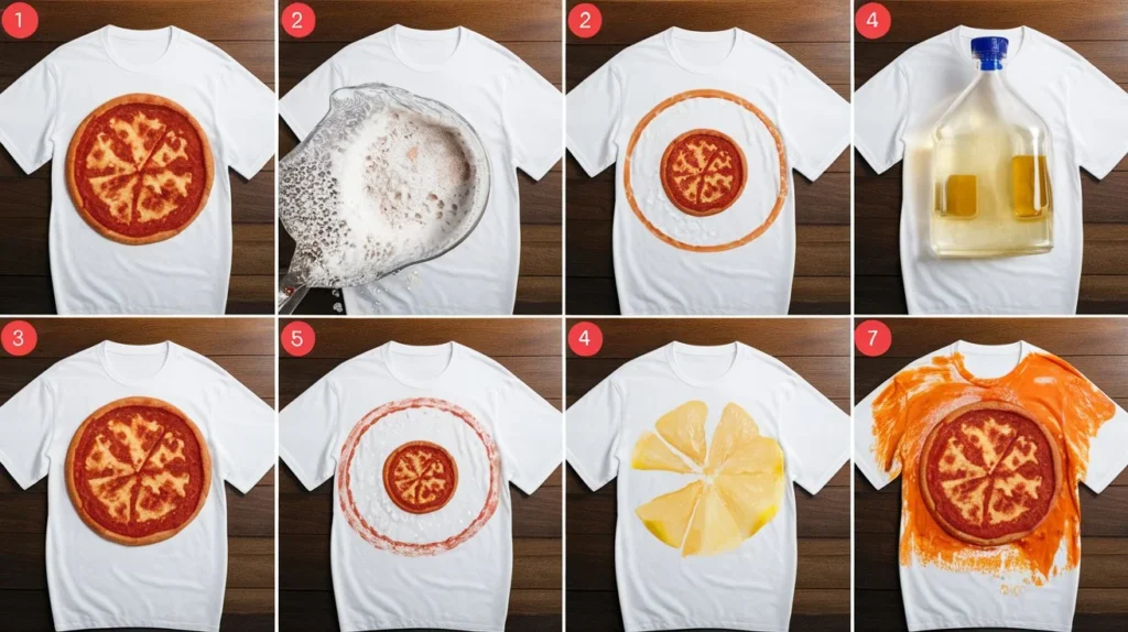 how to get pizza sauce out of clothes
how to remove a pizza sauce stain