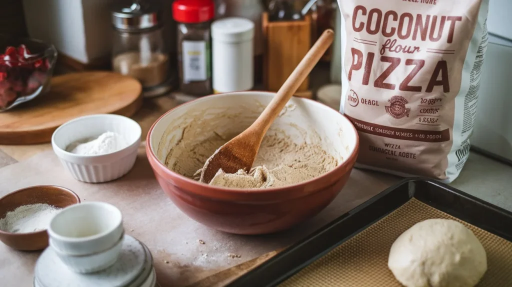 Coconut Flour Pizza Dough